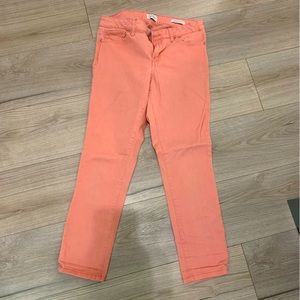 Jessica Simpson Size 6 Rolled Top Skinny Crop